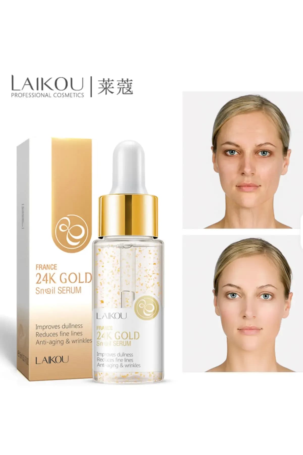 FRANCE 24K GOLD SNAIL SERUM
