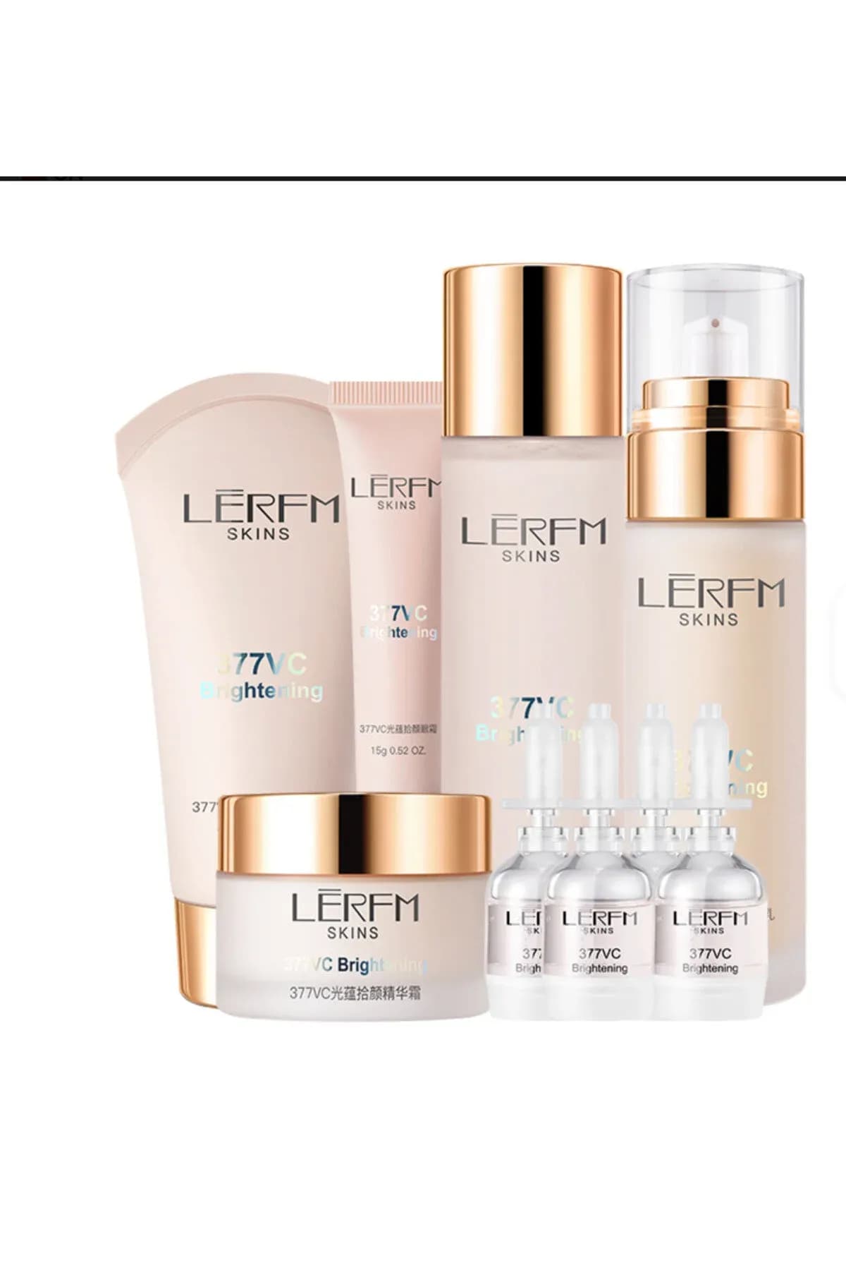 377VC GLOWING REVITALIZING SKIN CARE SET
